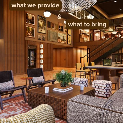 Less stress, more excitement. 🎉 We’ve got a lot covered—you just bring the essentials (and your best move-in playlist 😉). Check out what to bring vs. what we provide, then get ready to move into your new home! 🏡✨ #everknoxville #UTKHousing #vols #rockytop moveinday