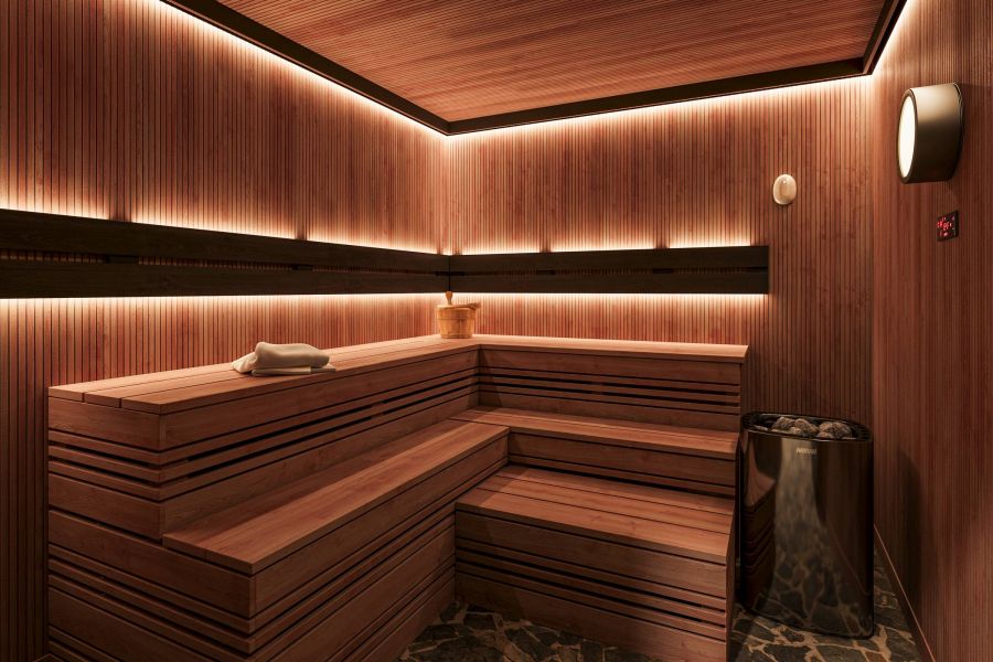 EVER Knoxville apartments sauna rendering